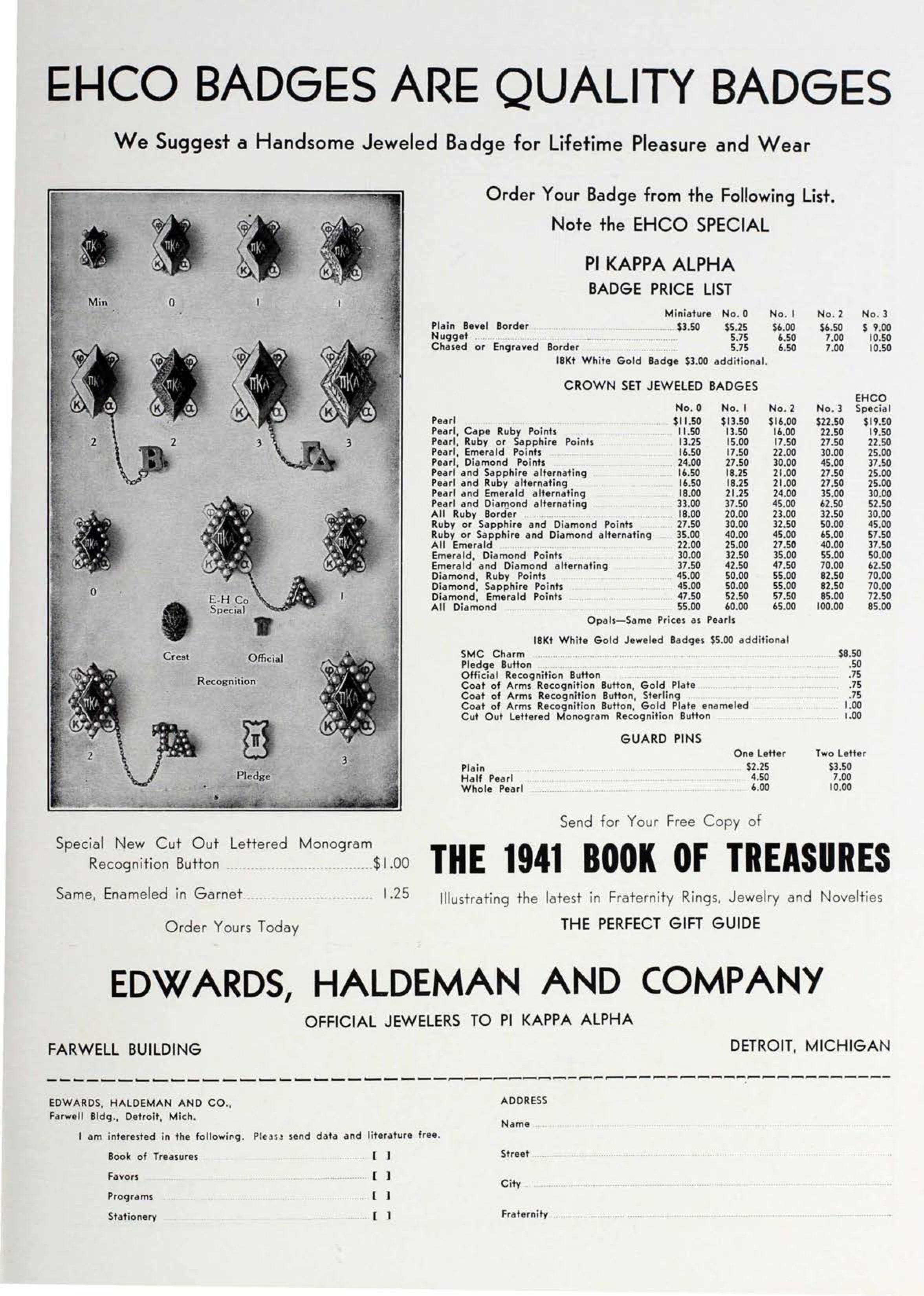 Edwards, Haldeman And Company Advertisement, September 1940